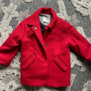 Zara Prescott 2-3years Classic holiday Red Kids Jacket
